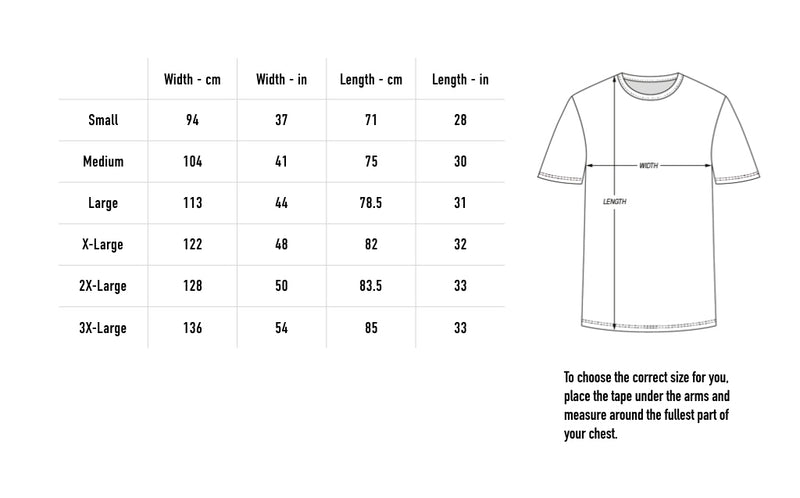 Size chart for This Modern Love Pink Tee